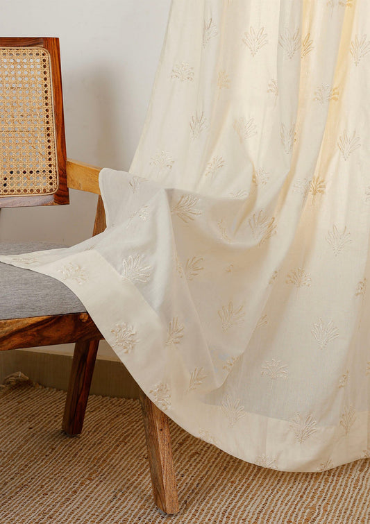 Silva Embroidery Sheer Fabric