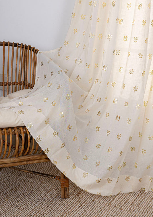 Induja Printed Sheer Fabric