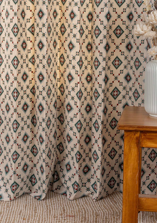Thinnai Printed Cotton Fabric