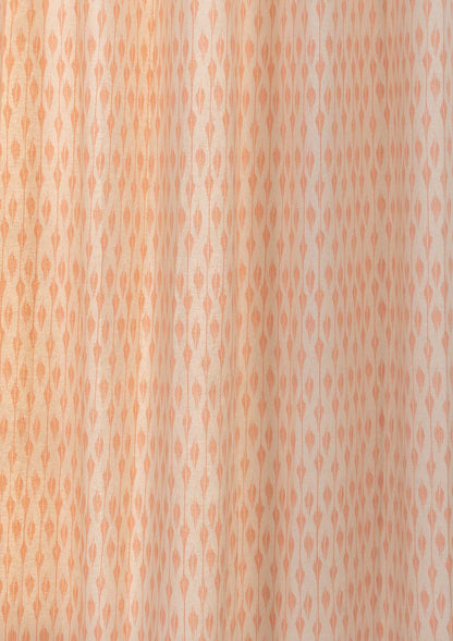 Chenab Printed Cotton  Fabric - Blush