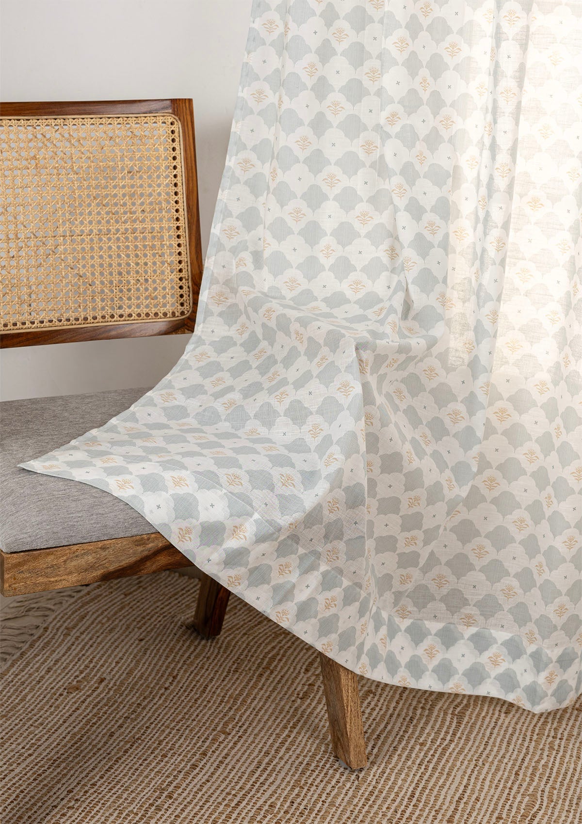Arden Printed Sheer Fabric
