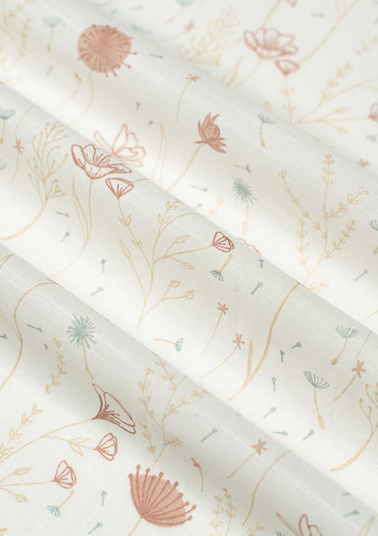Ballet Printed Sheer Fabric