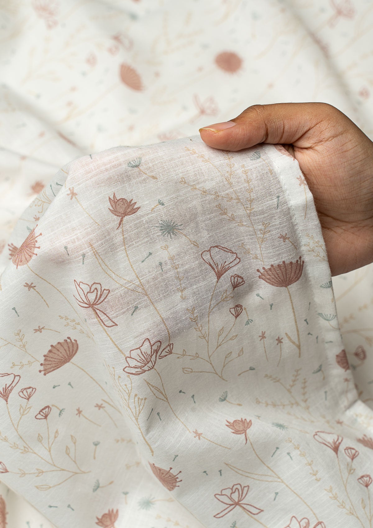 Ballet Printed Sheer Fabric