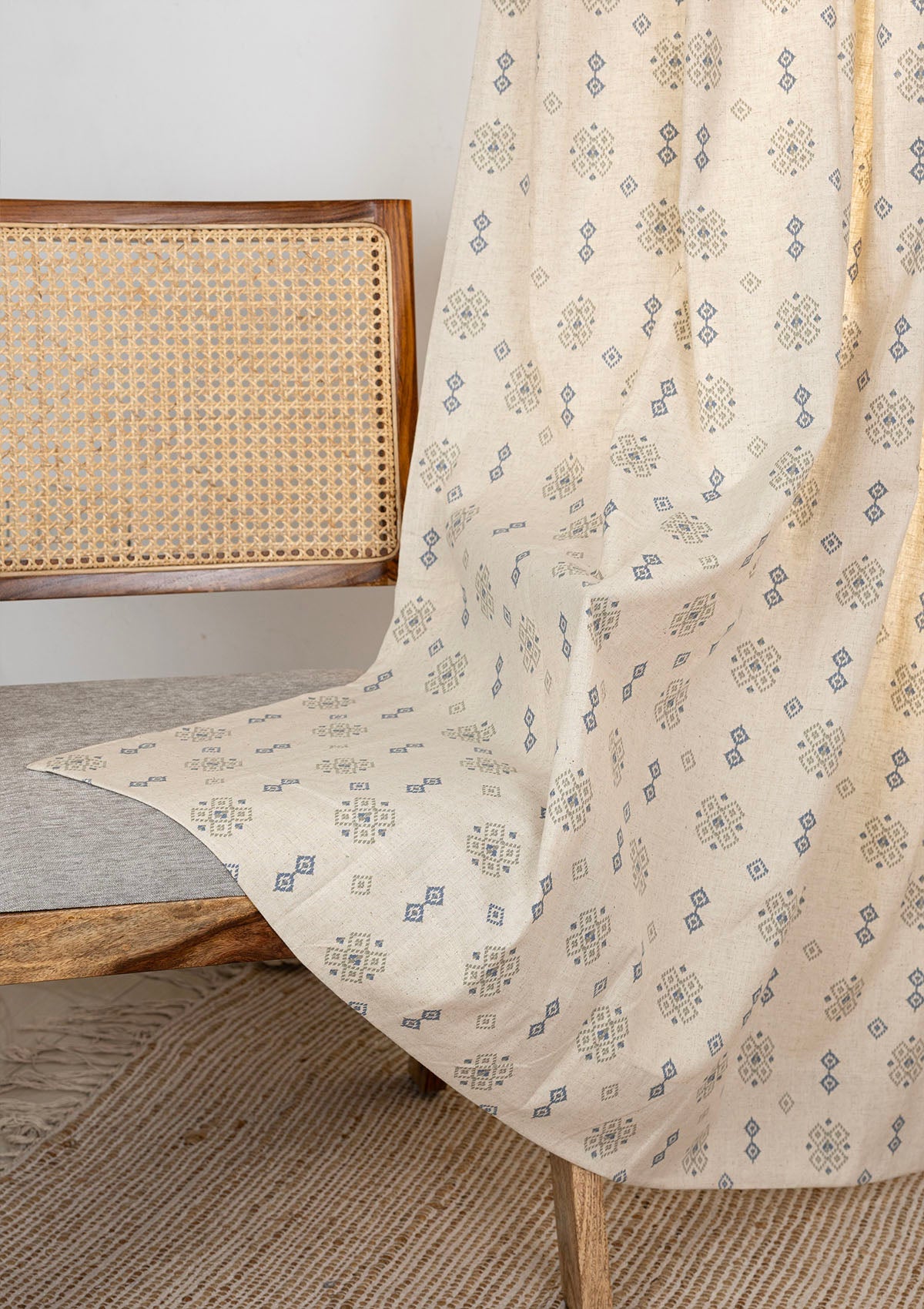 Casara Printed Linen Fabric
