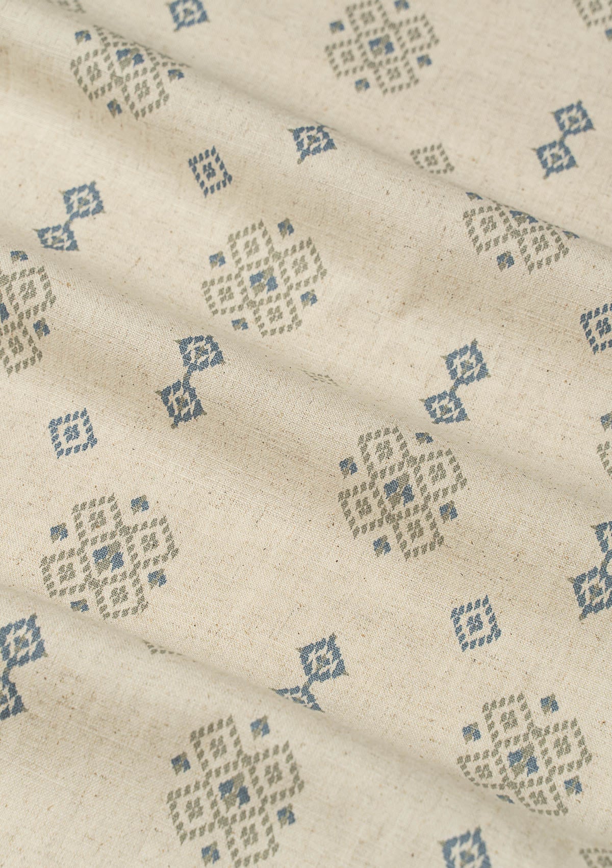 Casara Printed Linen Fabric