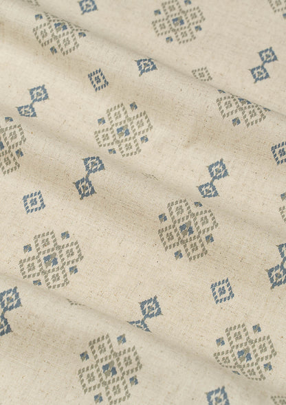 Casara Printed Linen Fabric
