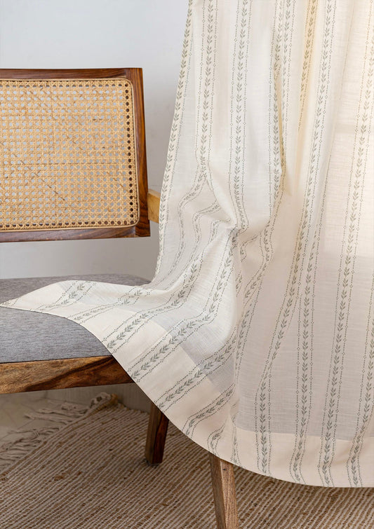 Juniper Printed Sheer Fabric