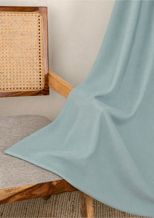 Marine Teal Solid Cotton Fabric