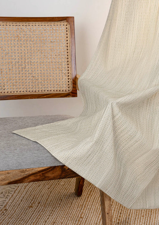 Matcha Textured Cotton Fabric