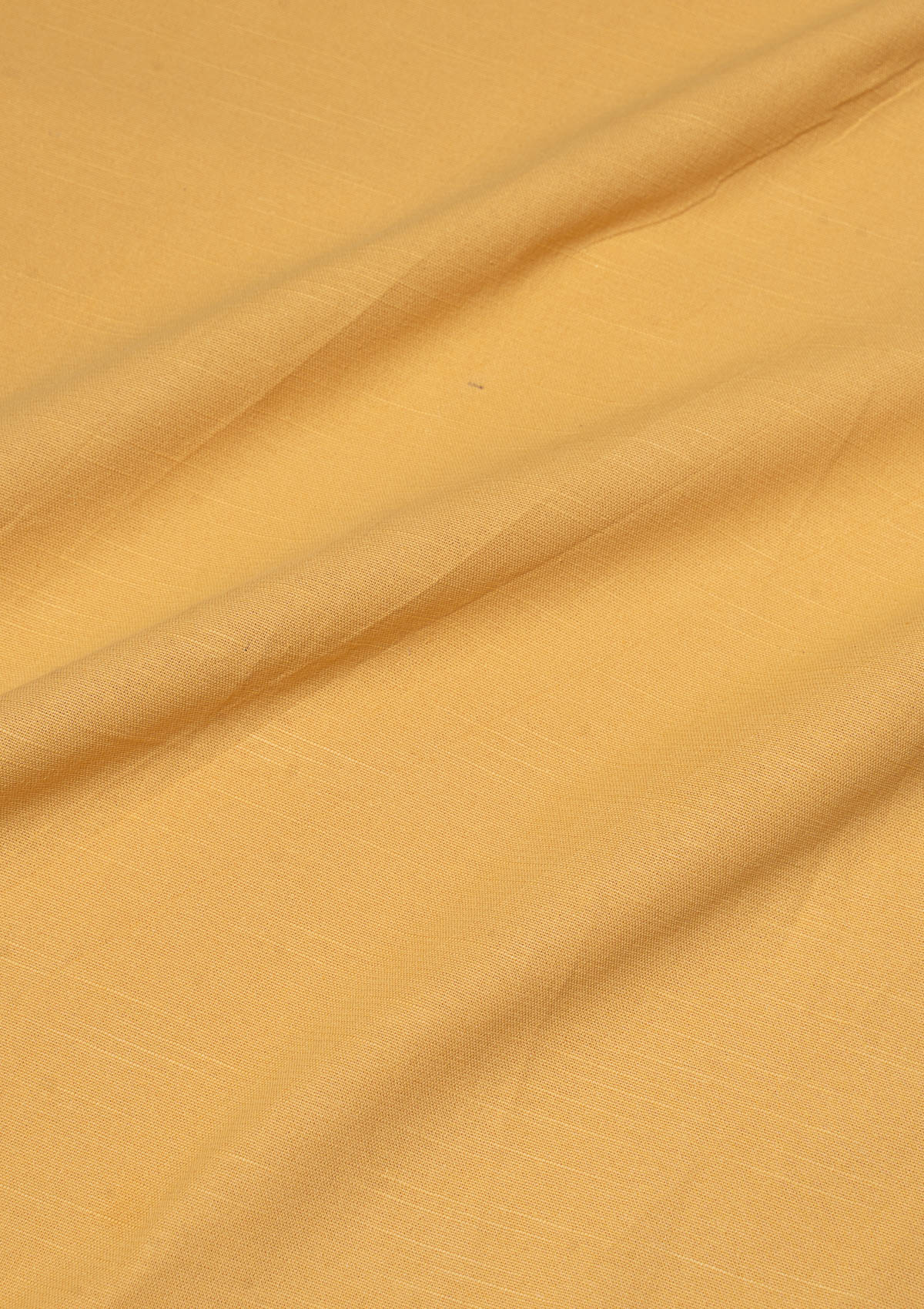 Amber Solid Slub Cotton Fabric