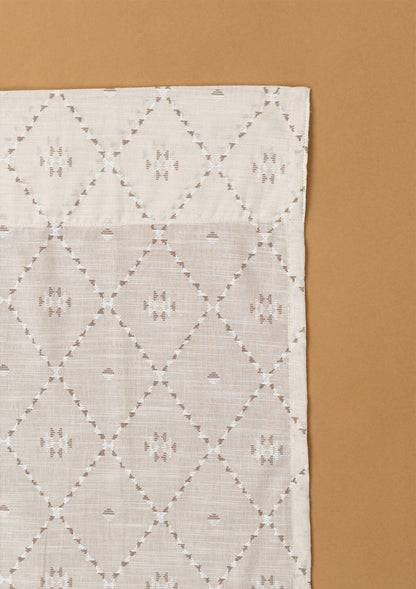 Truffle Printed Sheer Fabric