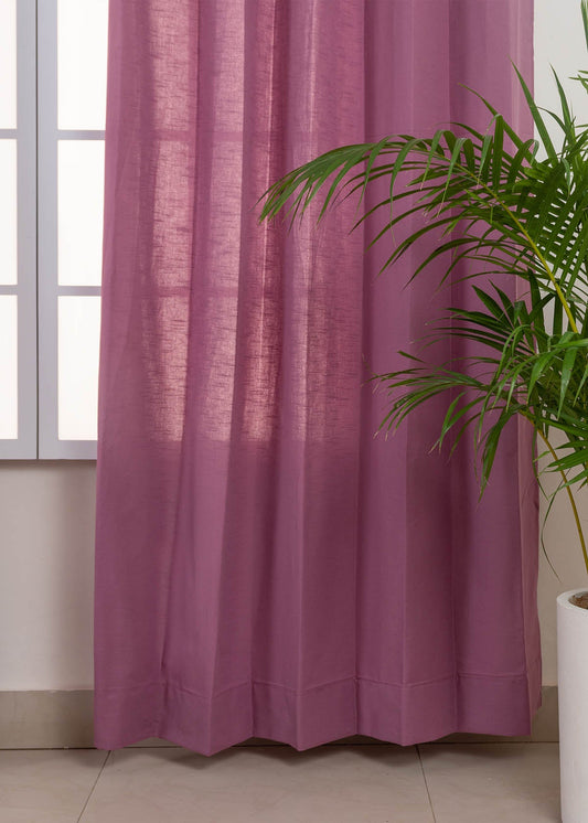 Solid cotton Fabric - Grape Solid
